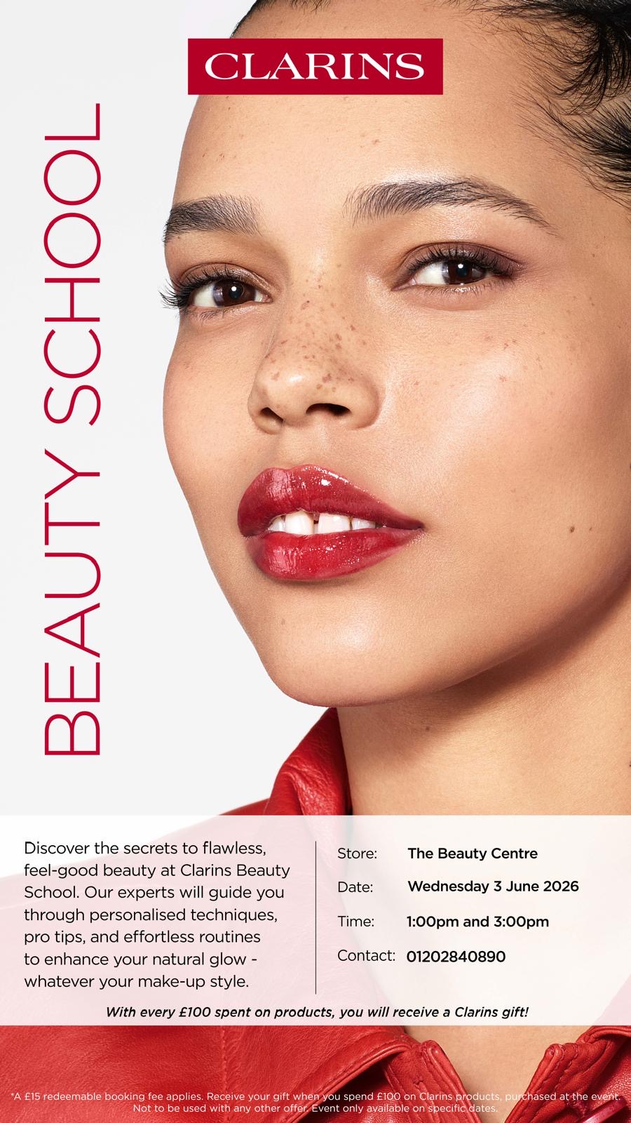 Clarins Beauty School