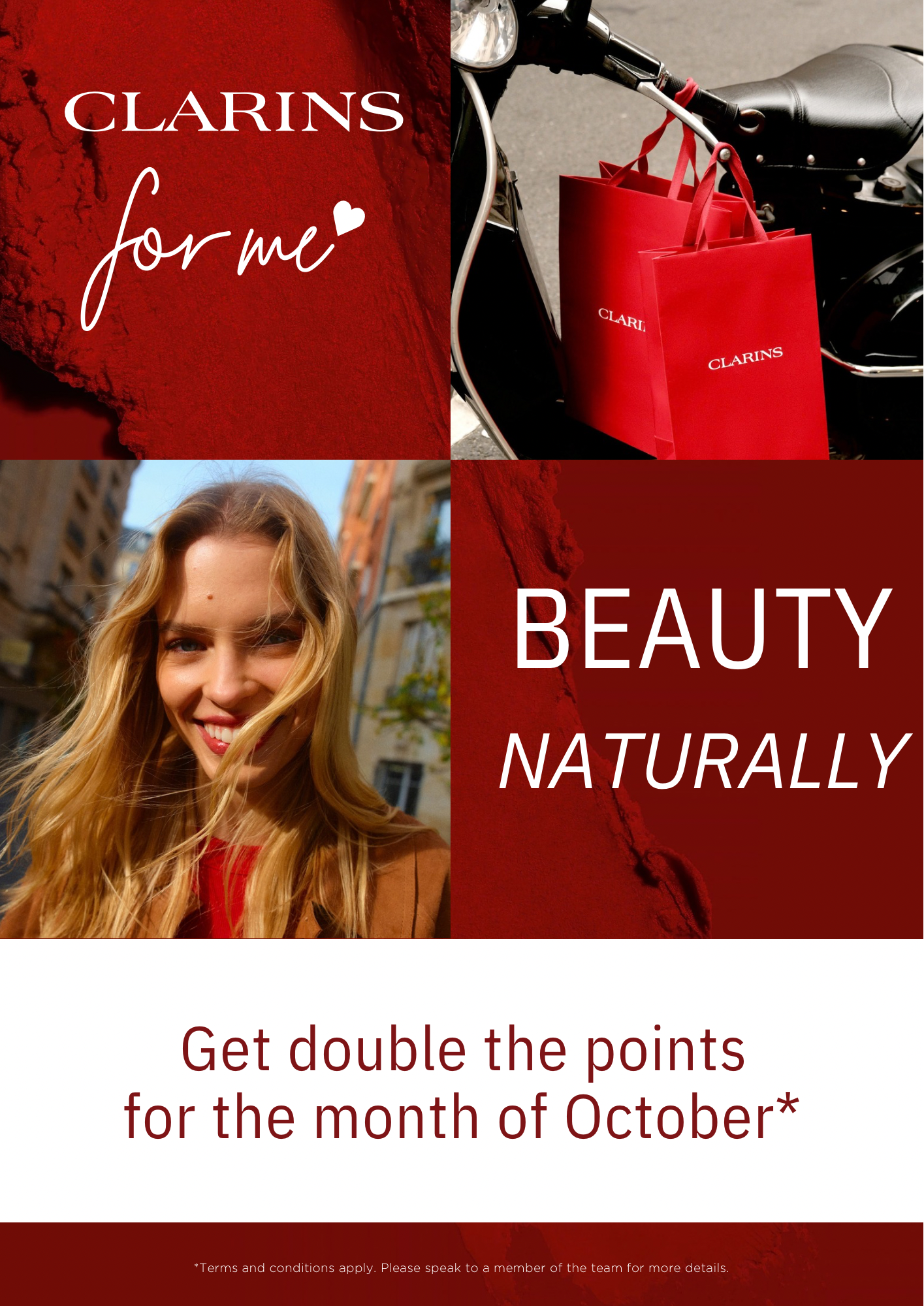DOUBLE POINTS THIS OCTOBER
