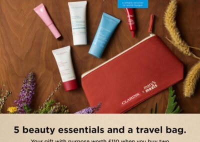 5 beauty essentials and a travel bag