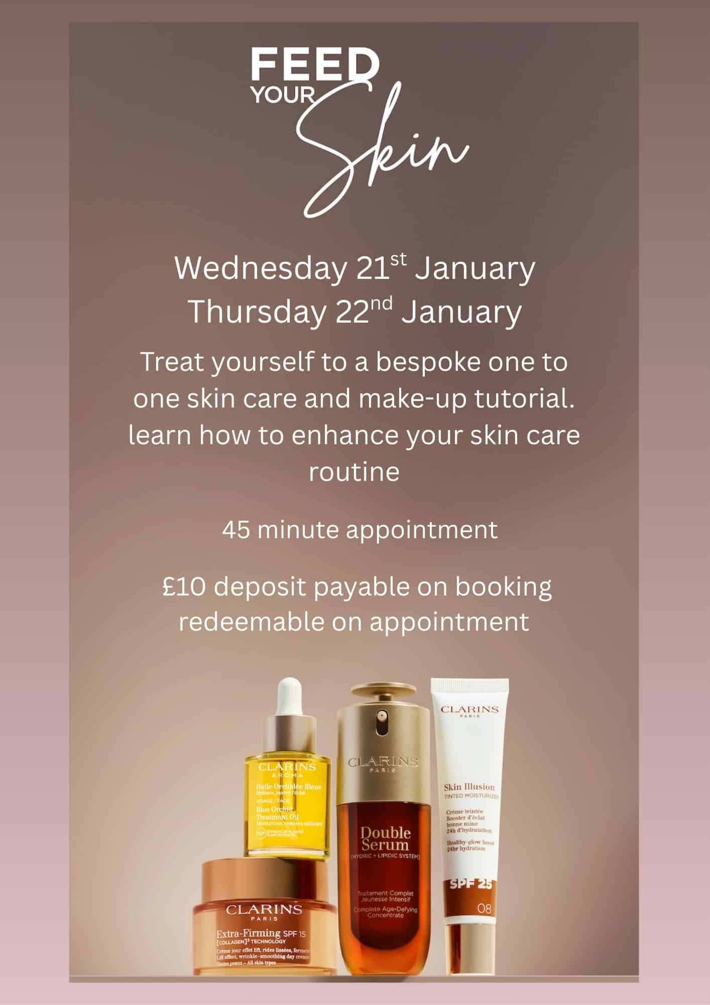Feed your skin event
