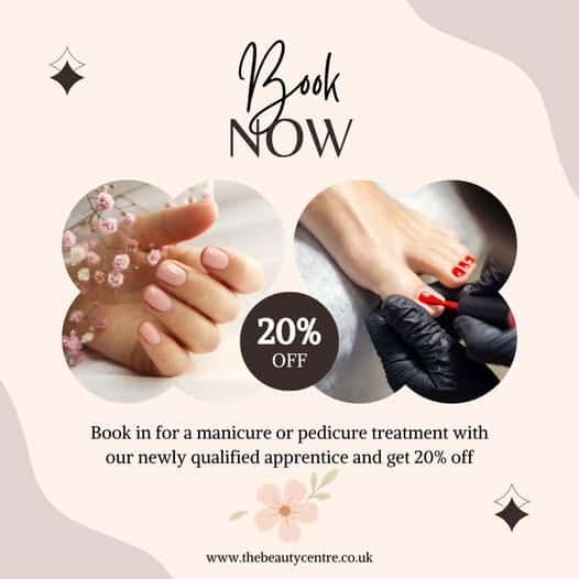 20% Off Manicure and Pedicure