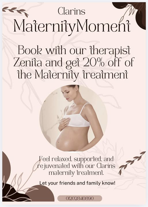 Clarins Maternity Moment Offer