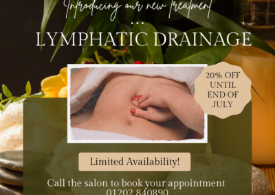 20% off Lymphatic Drainage Massage