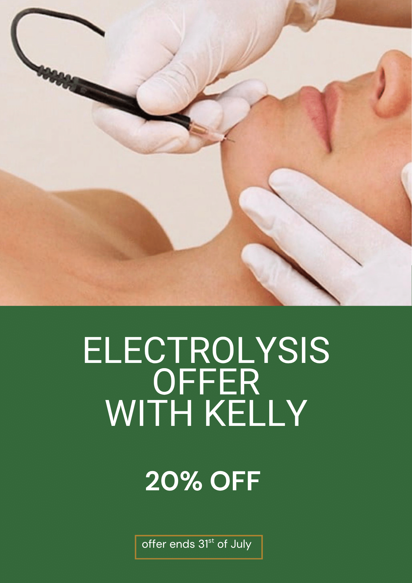 20% Off Electrolysis