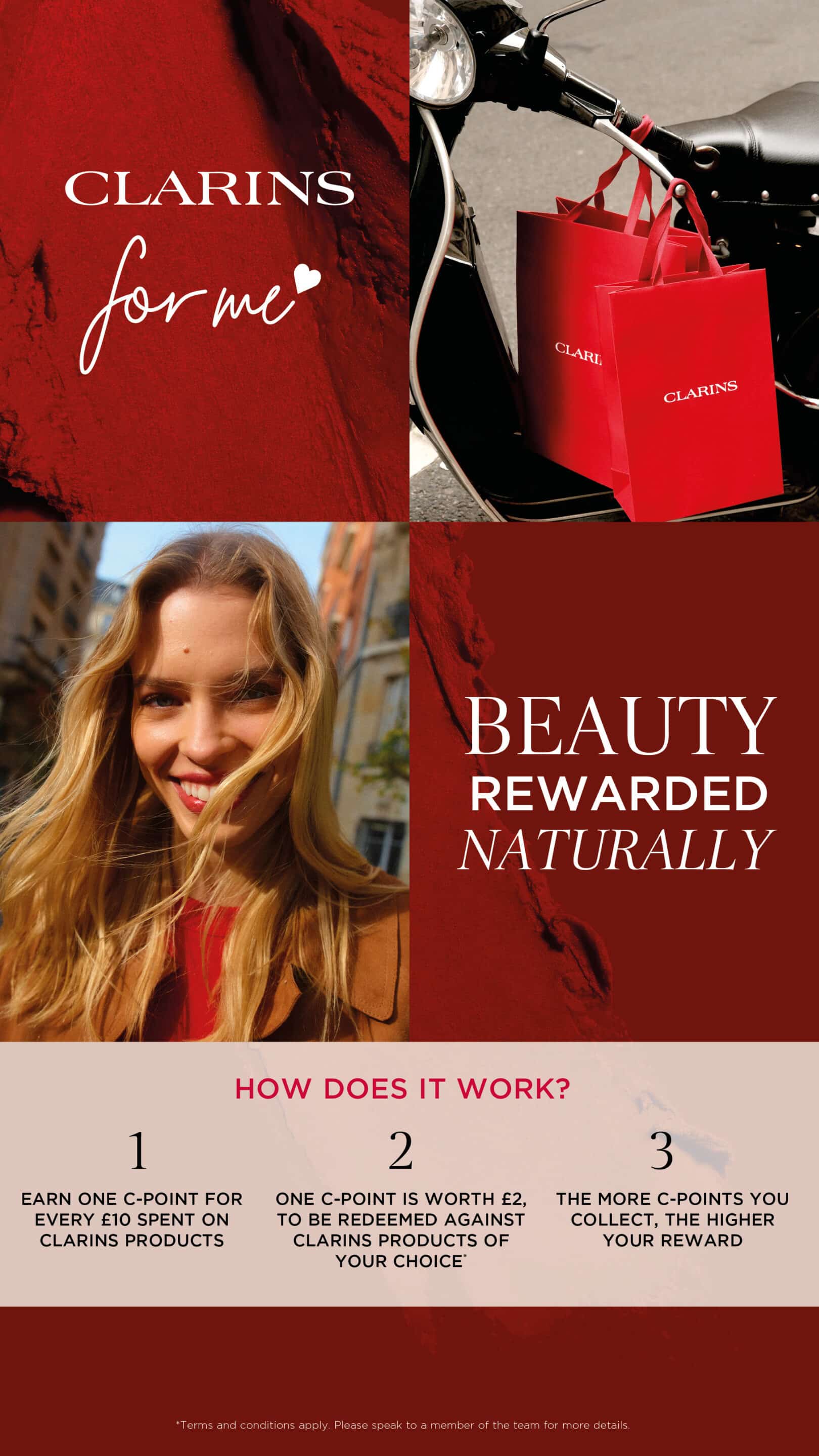 Clarins for Me Update